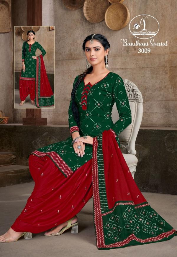 Miss World Bandhani Special Vol-31 Cotton Dress Material